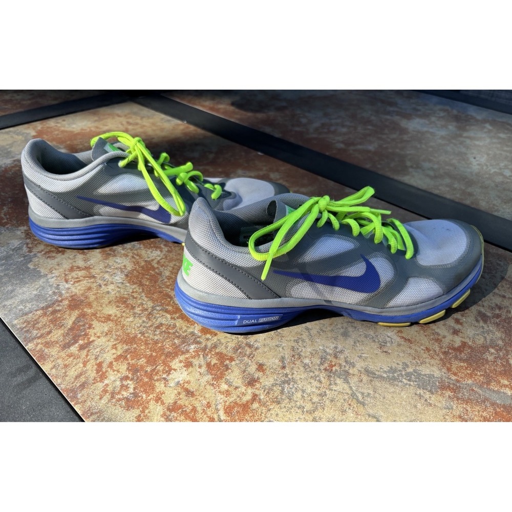 Womens Nike Training Dual Fusion‎ TR Size 7 Blue/Grey